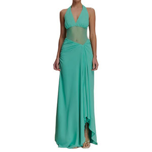 Recién llegado, camisa de talla grande con cuello vuelto, Media manga y cómodo conjunto de traje de malla de tipo suelto para mujer - Product Image 4