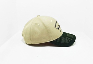 Sombrero de papá estructurado con logotipo de pez bordado de 6 paneles personalizado, estilo de atuendo diario clásico para todos, hecho a mano en fabricante de Vietnam - Product Image 3