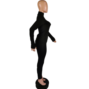 Survêtement à capuche pour homme, ensemble de jogging sport 100% coton avec veste et pantalon de survêtement pour la saison d'automne, deux pièces - Product Image 4