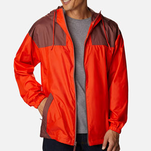 Vente directe d'usine Veste coupe-vent décontractée pour homme sur mesure Veste imperméable à capuche Fabriquée au Pakistan - Product Image 2