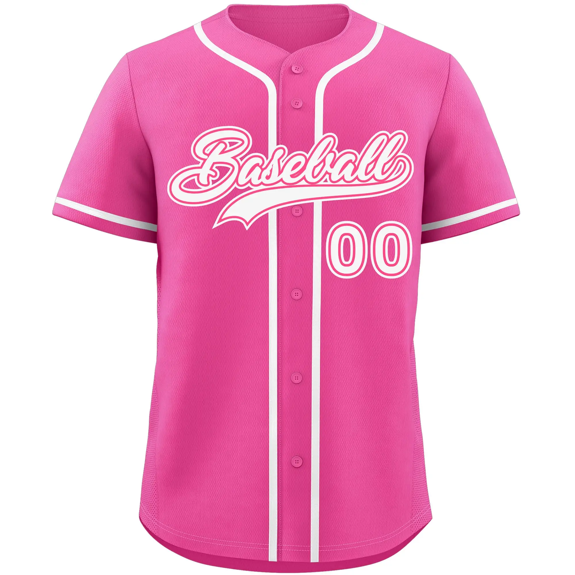 Impression personnalisée Uniformes de baseball et softball Vêtements d'équipe sportive Maillot de baseball à boutons complets sublimé à vendre
