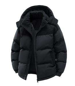 Chaqueta acolchada para hombre de color sólido de nuevo estilo de calidad personalizada, chaqueta de invierno gruesa y cálida para exteriores al por mayor para hombre - Product Image 4