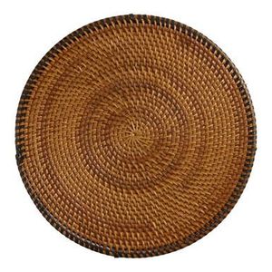 แผ่นรองจานหวายสานแผ่นรองจานหวายแผ่นรองจานหวายทรงกลม - Product Image 5