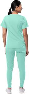 Uniformes de hospital de verano con estilo para mujer Material de LICRA elástico de alta calidad uniformes de enfermera cómodos profesionales médicos - Product Image 5