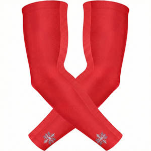 Manguitos de protección UV transpirables de punto elástico con gráficos personalizados para deportes, venta al por mayor - Product Image 3