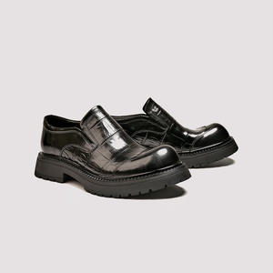 รองเท้าหนังแท้สำหรับธุรกิจ พื้นรองเท้าทนทานต่อการสึกหรอ พร้อมพื้นรองเท้าด้านในระบายอากาศได้ดี รองเท้าทางการสำหรับผู้ชาย รองเท้าทำงาน - Product Image 2