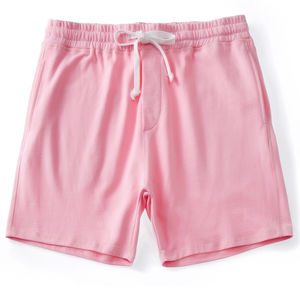 Short de bain pour hommes personnalisé en gros motif solide polyester imperméable style décontracté écologique 2025 - Product Image 5