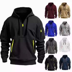 Pull à capuche 100% coton pour hommes Premium [Hot!] Sweat à capuche 100% coton pour hommes - Product Image 6