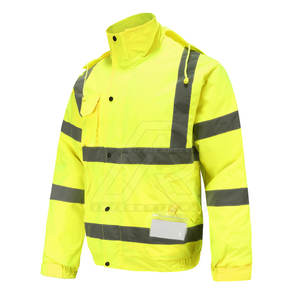 2025 Venta caliente Chaqueta DE SEGURIDAD Alta visibilidad Construcción Seguridad Hi Vis Chaqueta DE SEGURIDAD reflectante - Product Image 2