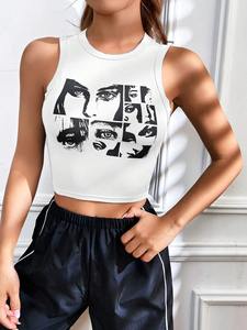 คอลเลคชั่นฤดูร้อน2025เสื้อยืดระบายอากาศทรงสลิมฟิตสำหรับผู้หญิงดีไซน์ล่าสุดจากโรงงานขายตรงราคาถูก - Product Image 5