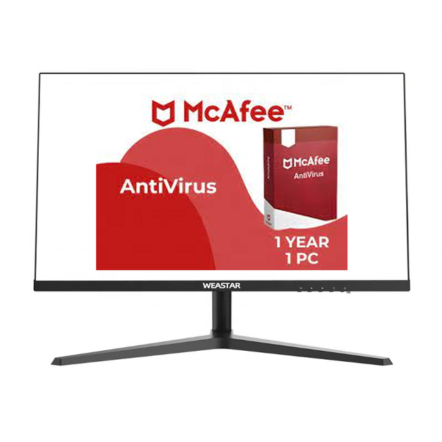 McAfee AntiVirus 1 Device 1 Year for Win OS Security Software