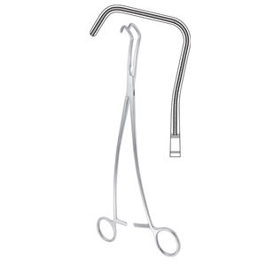 Satinsky De Bakey, instrumentos quirúrgicos manuales de alta calidad, 22cm, 28,5 cm, fórceps, abrazadera tangencial atraumática, acero inoxidable 420 - Product Image 3