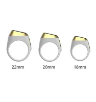 Bague connectée T1 certifiée Halal pour le Zikr, compteur de Tasbih, rappel de prière, direction de la Qibla et réveil pour le suivi des prières musulmanes