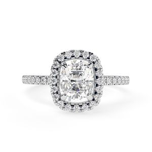 รัศมีประดับเพชรสำหรับผู้หญิงพร้อมแหวนหมั้น - Product Image 1