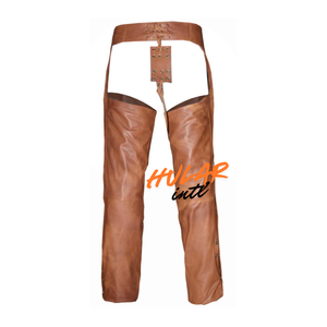 Personalizado negro de cuero genuino de las mujeres deportes al aire libre moda occidental carreras completo Chaps Jodhpur y pantalones de equitación - Product Image 6