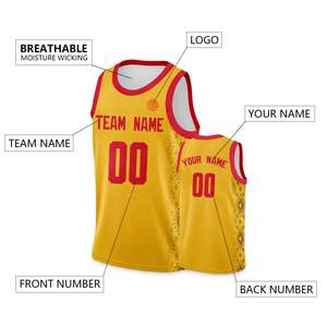 Camiseta de Baloncesto para Hombre OEM/ODM |   Ropa Deportiva Estampada por Sublimación - Product Image 5