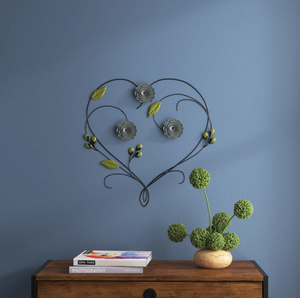 Forme de coeur belle décoration murale intérieur extérieur décoration tenture hôtel restaurant maison salon chambre art décoratif - Product Image 3