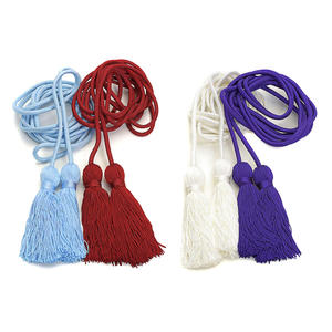 Cordon Liturgique à Prix Abordable, Cincture Fait Main avec Pompons pour Décoration, Cincture à Vendre, Autres Designs Personnalisés - Product Image 2