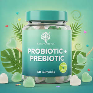Gummies Probiotiques & Prébiotiques pour la Santé Intestinale 60 Unités OEM Marque Privée Italie RedMoringa - Product Image 1