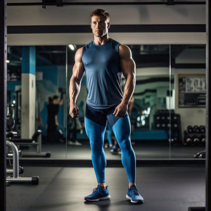 OEM Hombres Entrenamiento Fitness Compresión Leggings Sublimación Impreso Gimnasio Ejercicio Ropa Atlética - Product Image 3