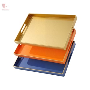 Decorative Lacquer Serving Tray for <b>Coffee</b> <b>Table</b>, Kitchen and Dining Room, Eco Friendly Wholesale - Product Image 4