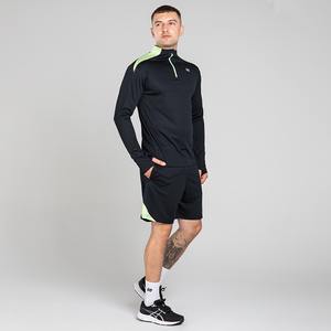 El último uniforme de lanzamiento de media cremallera gaélico GAA de Irlanda para clubes deportivos, Jersey de poliéster con patrón sólido - Product Image 3
