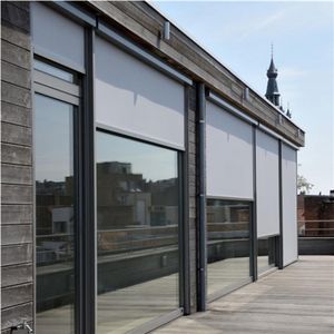 Abat-jour rétractable électrique pour l'extérieur, pour pergola de patio - Product Image 1