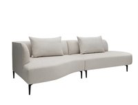 Vente en gros d'usine de canapé, meubles de salon, ensemble de meubles de salon modernes, canapé-lit personnalisable pour hôtel