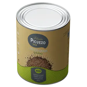 Top Spanish Tinned Pulses Extra Quality Legumes Preserves Ready to eat Canned Organic Cooked Lentils for Supermarket and Horeca