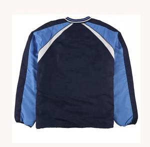 Pull-over à col en V et à manches longues personnalisé Windshirt à logo personnalisé d'automne décontracté pour hommes - Product Image 2