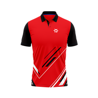 Camiseta de Cricket Ligera y Transpirable Personalizada OEM, Ropa Deportiva Duradera, Uniformes Impresos a Precio de Mayoreo con Transferencia Térmica
