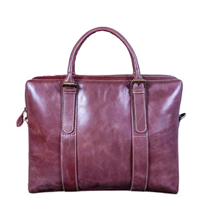 Genuine Leather Purple Crossbody Laptop Briefcase <b>Satchel</b> <b>Bag</b> for Men <b>Women</b> Office Travel Handbag Elegant Computer Messenger <b>Bag</b> - Product Image 1