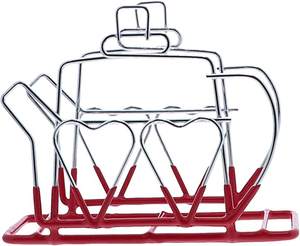 Servilleteros de metal clásicos con estilo Diseño único Accesorios de mesa Diseño creativo y elegante - Product Image 2