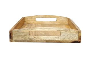 New Arrival 16 Inch <b>Large</b> Size Tribal Carved Decorative Serving <b>Tray</b> for Office and Home Decor on Sale - Product Image 4