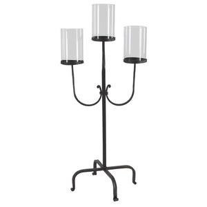 Candelabro de Metal de Diseño Moderno con Acabado Elegante para Mesa de Centro, Decoración de Estantes e Interiores del Hogar - Product Image 1