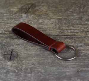 Porte-clés vintage en cuir véritable fait à la main, logo personnalisé, porte-clés coloré, porte-clés élégant et durable pour un usage quotidien et pour offrir en cadeau - Product Image 2