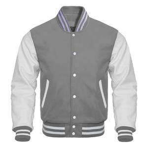 Veste de baseball universitaire personnalisée avec logo du fabricant pour hommes, style vintage bomber d'hiver, respirante, haute qualité, prix de gros - Product Image 6