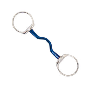 Bocado de equitación BR Mullen Mouth Eggbutt Snaffle de acero inoxidable, 14 mm de grosor, alta calidad, suave y estable para entrenamiento de caballos. - Product Image 5
