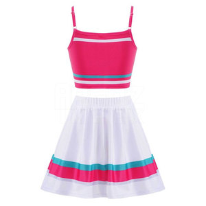 Ventes chaudes d'ensembles d'uniformes de cheerleading personnalisés, 100% polyester, séchage rapide, respirant, qualité supérieure pour une utilisation en extérieur, vente en gros - Product Image 2