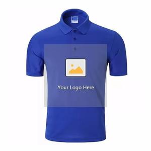 T-shirt en coton en gros, T-shirt polo uni vierge pour hommes, de haute qualité, élégant, été 2025, design de luxe, polo pour hommes - Product Image 3