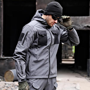 Chaqueta Softshell a prueba de viento para hombre, impermeable ligero transpirable para senderismo, viaje, correr, ropa al aire libre, chaqueta para exteriores - Product Image 5