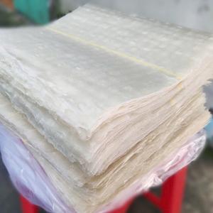 Rouleau d'emballage carré en papier de riz 100 % naturel, blanc et élégant, pour l'emballage alimentaire et de boissons pour adultes, livré en sachet - Product Image 3