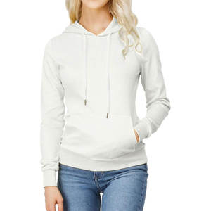 womens oversized long sleeve hoodie custom cotton fleece pullover streetwear fashion - Product Image 5