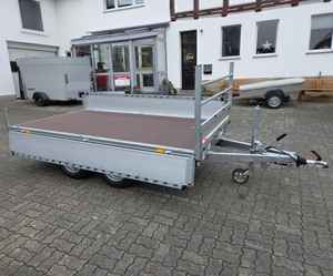 Remolque para Autos 3016/27 F de Alta Capacidad, 1000 kg de Carga Útil Máxima, Eje Tándem con Iluminación LED - Product Image 4