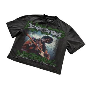 Tops Sexys de Alta Calidad para Mujer, Moda de Primavera, Tela Elástica, Manga Corta, Cuello en V Profundo, Camisetas Ajustadas - Product Image 5