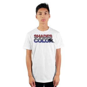 Shades of Color Men's Stylish Oversize T-Shirt Made of Cotton/<b>Bamboo</b> Fiber Heavy Weight Compressed Jersey Silk <b>Screen</b> Printing - Product Image 1