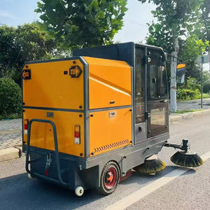 Machine de nettoyage <span class=keywords><strong>extérieur</strong></span> manuelle autoportée, balayeuse de voirie électrique efficace conçue pour le nettoyage des routes, <span class=keywords><strong>à</strong></span> <span class=keywords><strong>vendre</strong></span> - Product Image 4