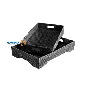 Best New Collection Bamboo Rattan Fruit Candle <b>Trays</b> Serving Storage <b>Trays</b> Customize Size Color <b>Kitchen</b> <b>Tray</b> Organizer - Product Image 1