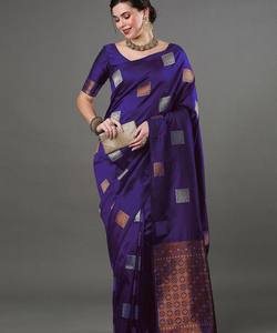 Vêtements de fête de créateur indien les femmes portent le sari de mariage avec le dernier chemisier de mode prix de gros ApparelGarment - Product Image 6