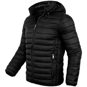 Chaqueta Acolchada Ligera, Impermeable y Plegable para Hombre, Chaqueta de Invierno con Capucha, Buen Precio - Product Image 3